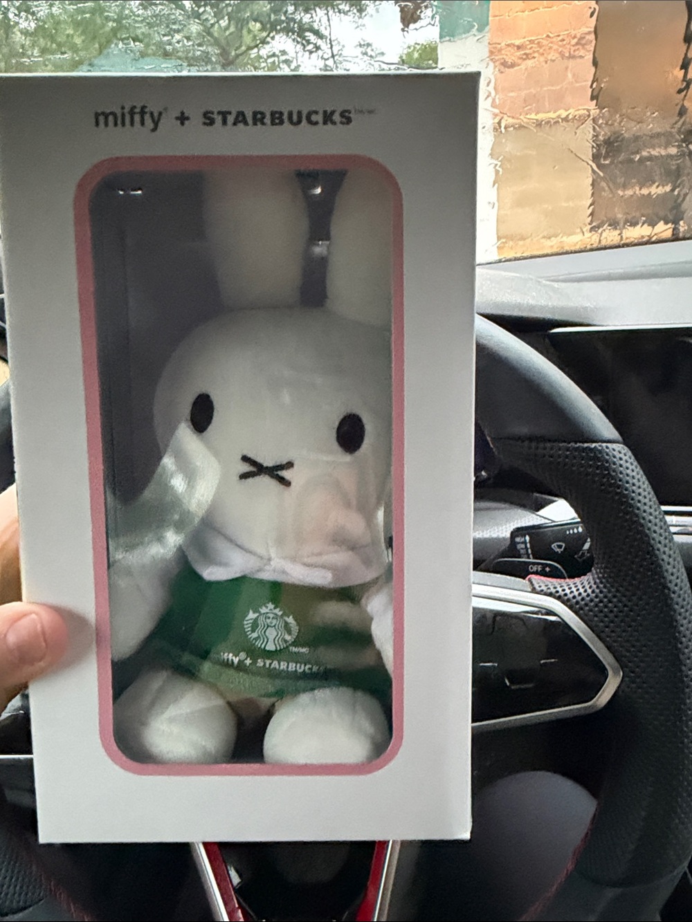 Starbucks Miffy Plush Bunny - White and Green
